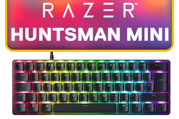 Razer Huntsman Mini Keyboard - Analog Switches - Black