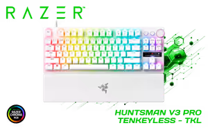 razer-huntsman-v3-pro-tkl-analogue-keyboard-white - Image 1