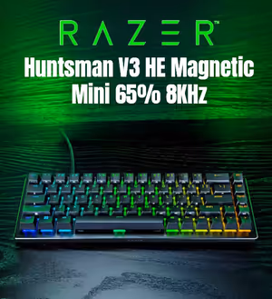 Razer Huntsman V3 HE Magnetic Mini 65% 8KHz Keyboard