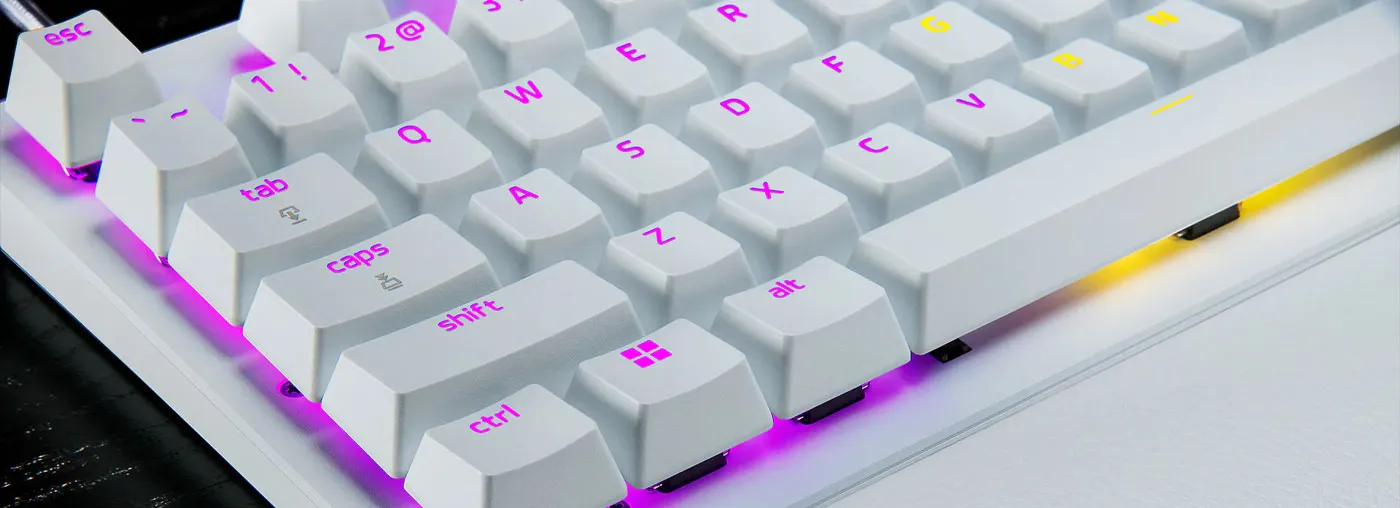 Razer Huntsman V3 Pro TKL Analogue White Gaming Keyboard | Evetech