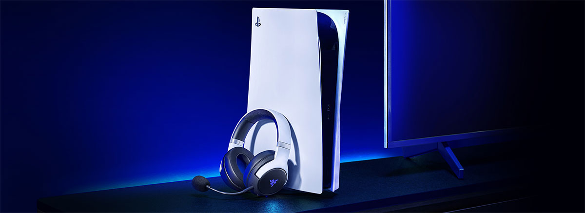 Razer Kaira Pro Wireless Gaming Headset for PlayStation - White
