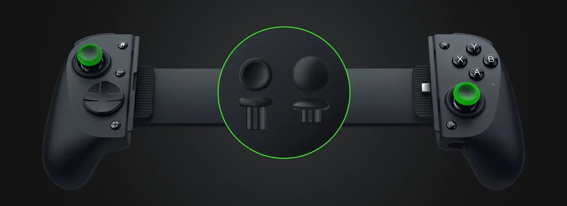 Razer Kishi V3 Pro XL attached to an iPad — full-size tablet gaming controller (mobile)