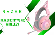 Razer Kraken Kitty V3 Pro Wireless Gaming Headset Quartz - image 1