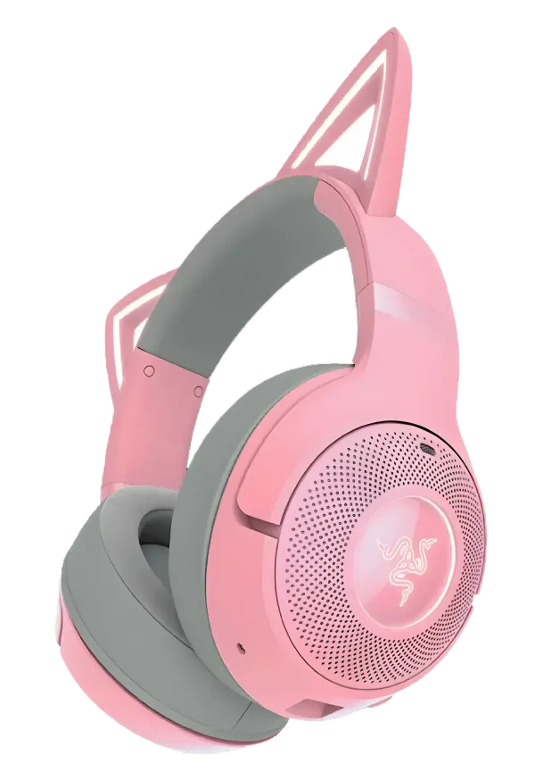 Razer Kraken Kitty V2 Quartz Bluetooth Gaming Headset | Evetech