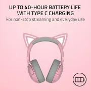 Razer Kraken Kitty V2 Quartz Bluetooth Gaming Headset - image 9