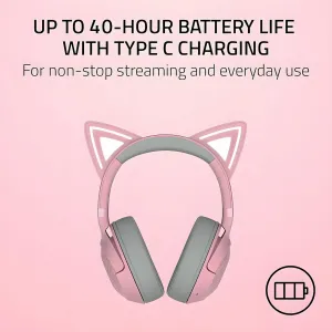Razer Kraken Kitty V2 Quartz Bluetooth Gaming Headset - image 9