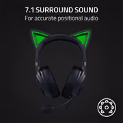 Razer Kraken Kitty V2 Wired RGB Headset — Kitty Ears, 7.1 Surround - image 3