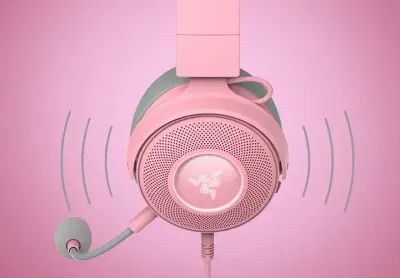 Graphic representing 7.1 Surround Sound capability for competitive gaming