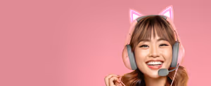 Razer Kraken Kitty V2 Wired RGB Headset - Quartz - image 4
