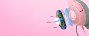 Razer Kraken Kitty V2 Wired RGB Headset - Quartz - image 5