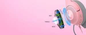Razer Kraken Kitty V2 Wired RGB Headset - Quartz - image 5