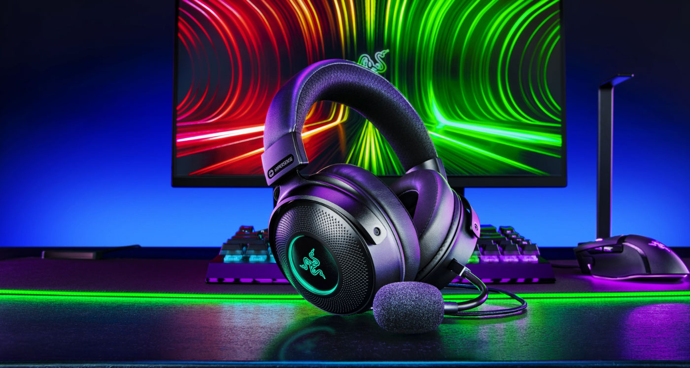 Razer Kraken V3 HyperSense Gaming Headset in Black