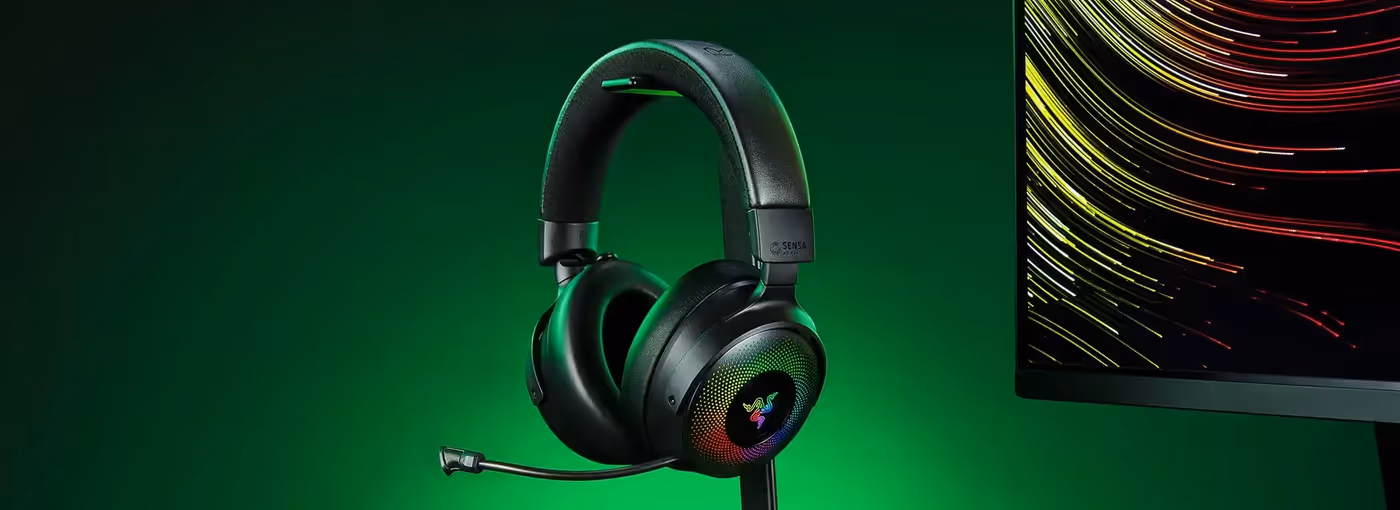 Razer Kraken V4 Pro Wireless Gaming Headset - Desktop View