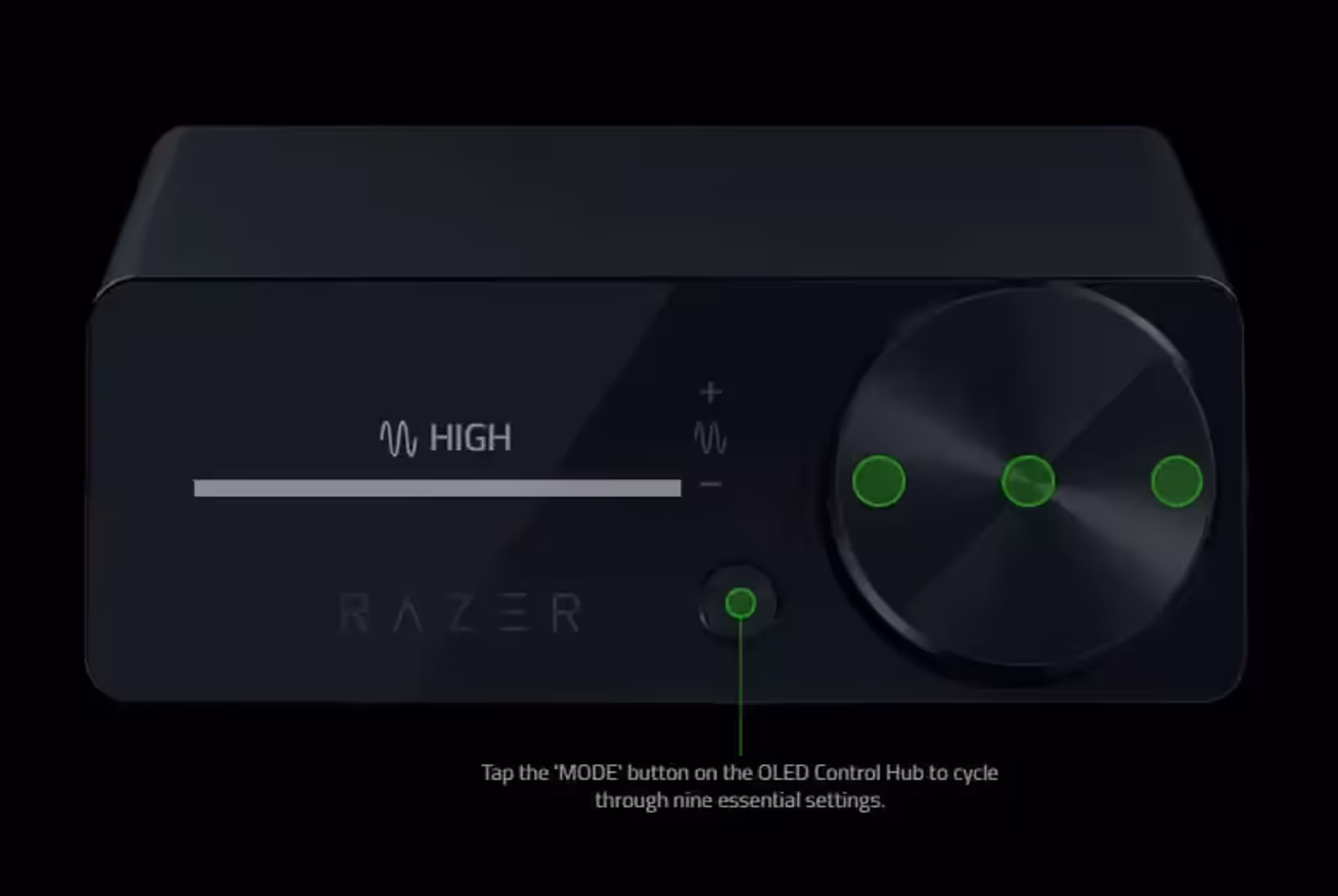 Haptic intensity adjustment configuration screen