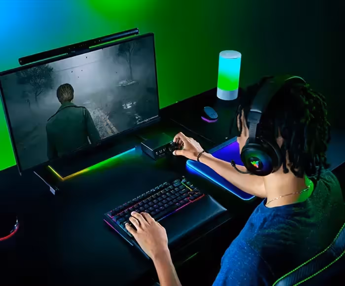 Razer Sensa HD Haptic Feedback converting audio signals into haptics