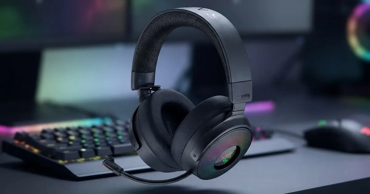 Razer Kraken V4 Pro Wireless Gaming Headset with Hub | Evetech