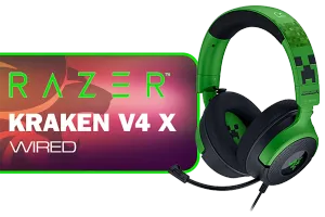 Razer Kraken V4 X Minecraft Edition Wired Gaming Headset - image 1
