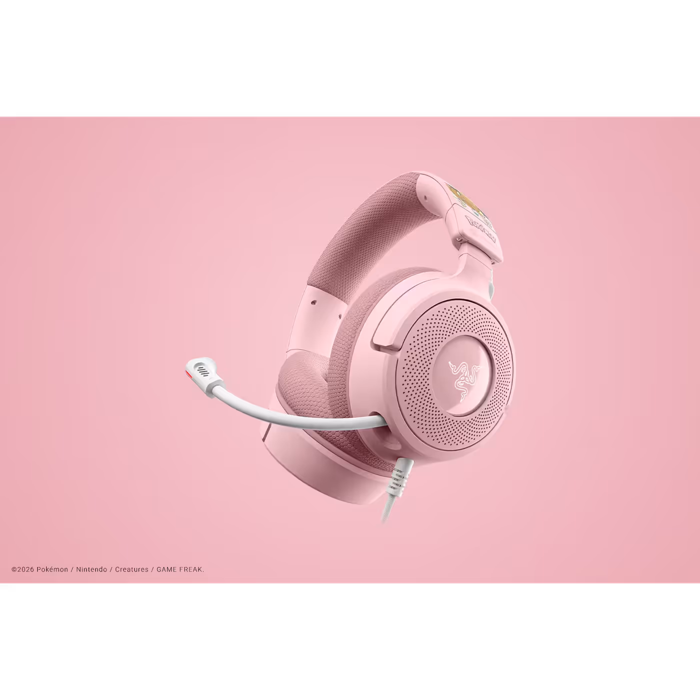 Razer Kraken V4 X with its retractable microphone extended