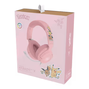 Razer Kraken V4 X Wired Headset - Pikachu & Eevee - image 6