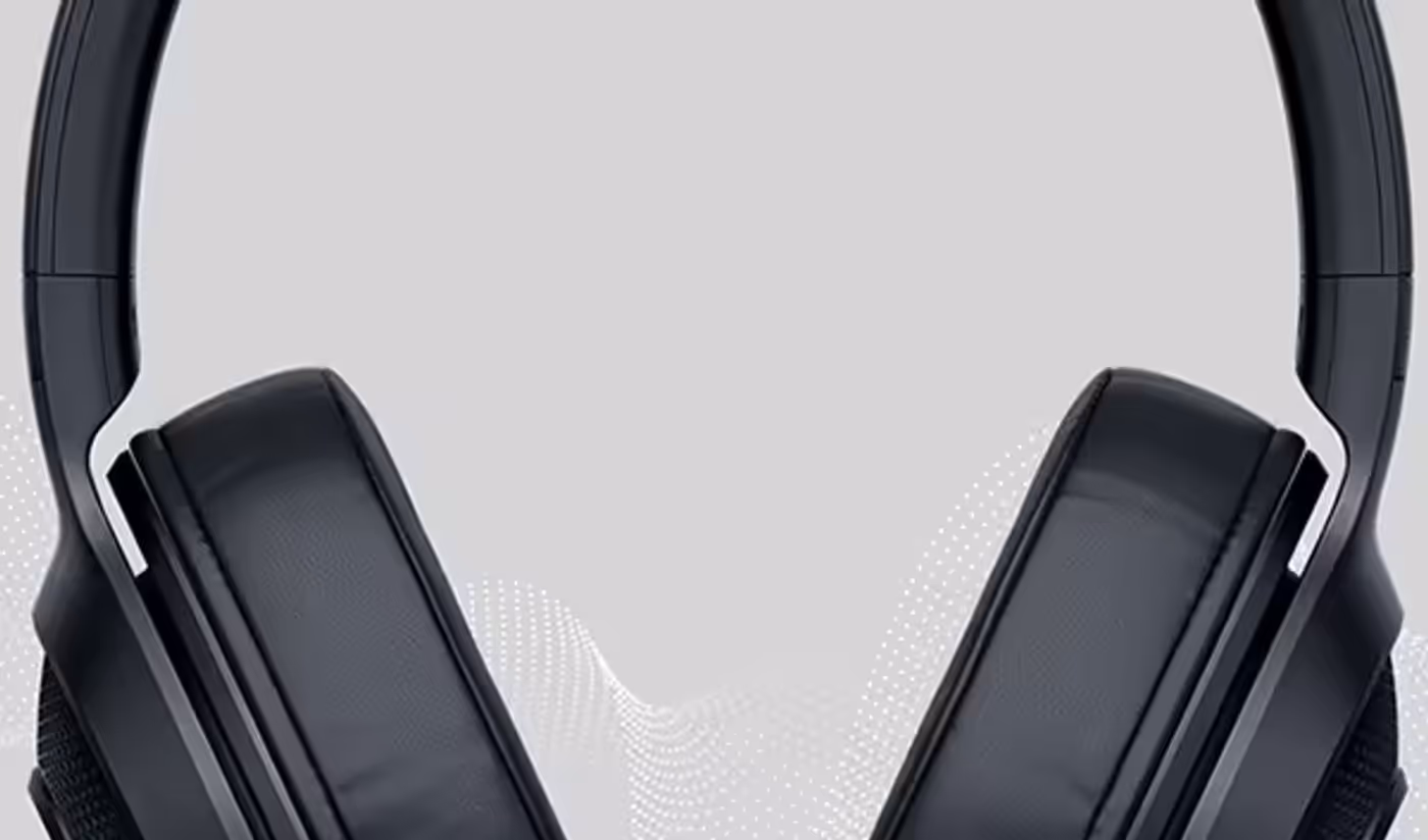 Razer Kraken X Lite Gaming Headset displaying 7.1 surround sound capabilities