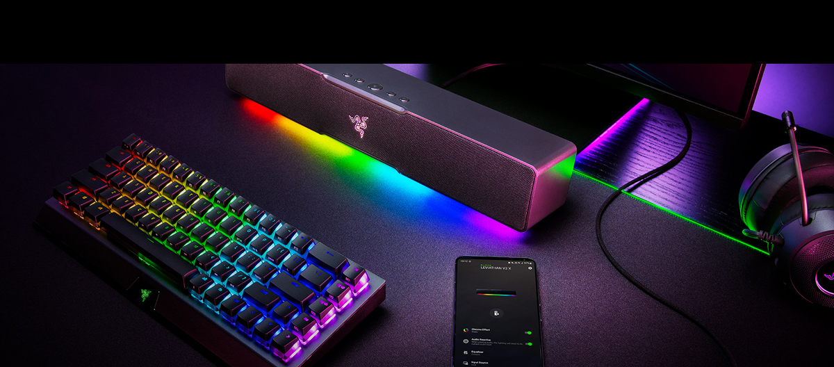Razer Leviathan V2 X USB-C PC Soundbar with Chroma RGB | Evetech