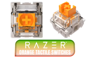 Razer Mechanical Orange Tactile Switches - Image 1