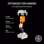Razer Gen-3 Orange Tactile Mechanical Switches RC21 36pc - image 4