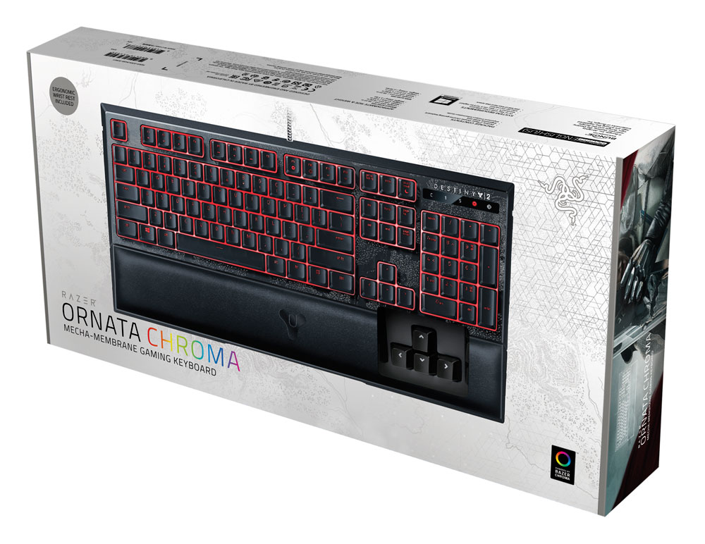 Razer Ornata Chroma Gaming Keyboard - Destiny 2 Edition - South