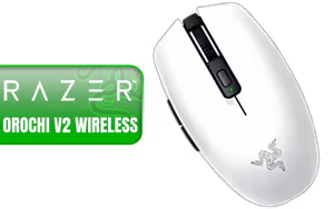 Razer Orochi V2 Wireless Gaming Mouse White Razer Orochi V2 Wireless Gaming Mouse White - Image 1