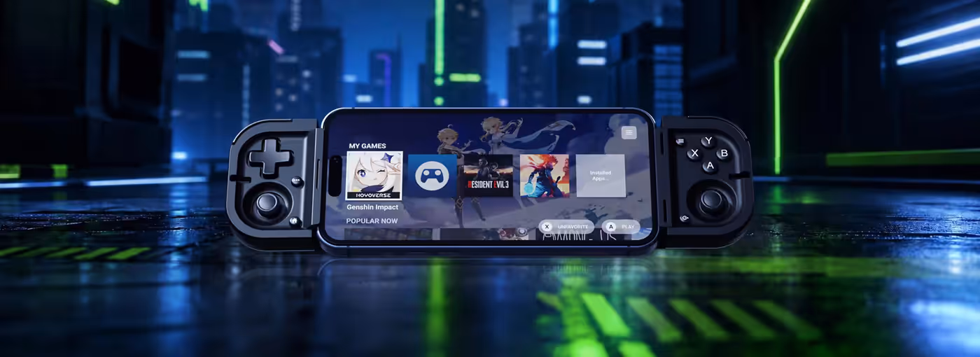 Dedicated Razer Cortex Mobile button for instant access to your gaming library