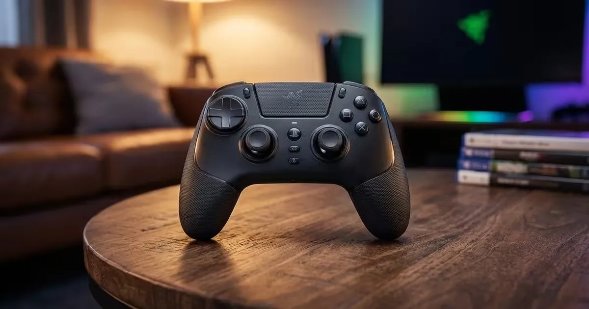 Razer Raiju V3 Pro Black Wireless Controller for PS5 & PC | Evetech