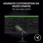 Razer Seiren v3 Chroma USB Microphone — Supercardioid, Tap-to-Mute - image 6