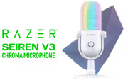 Razer Seiren V3 Chroma USB RGB Microphone (White) - image 1