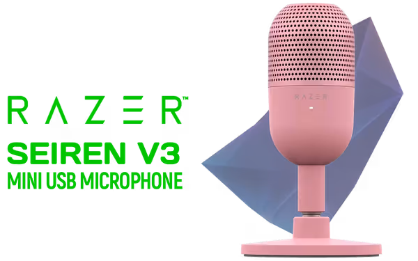 Razer Seiren V3 Mini USB Condenser Mic | Supercardioid - image 1 Razer Seiren V3 Mini USB Condenser Mic | Supercardioid - image 1