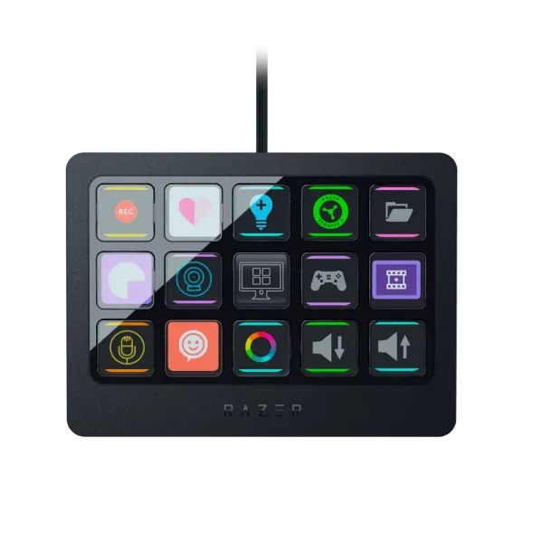 Razer Stream Controller X - All-in-One Keypad in Black | Enhance