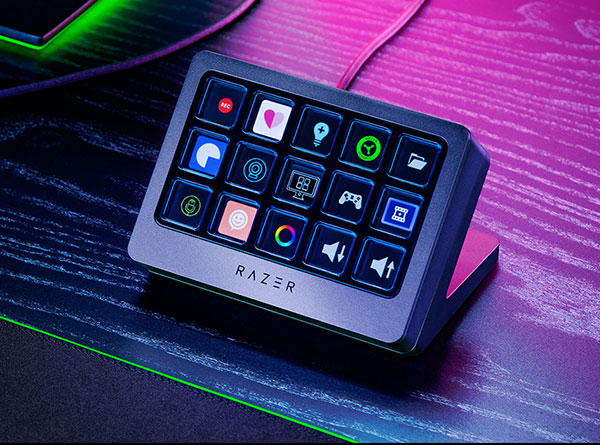 Razer Stream Controller X - All-in-One Keypad in Black | Enhance