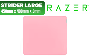 Razer Strider Large Gaming Mousepad - Quartz Pink Razer Strider Large Gaming Mousepad - Quartz Pink - Image 1