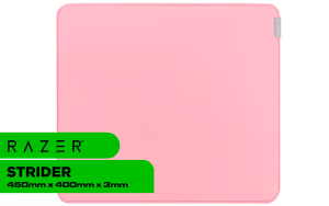 Razer Strider Large Gaming Mousepad - Quartz Pink - Image 1