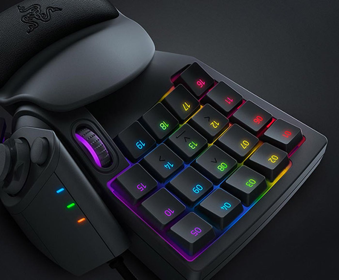 Razer Tartarus V2 keypad featuring mecha-membrane gaming switches