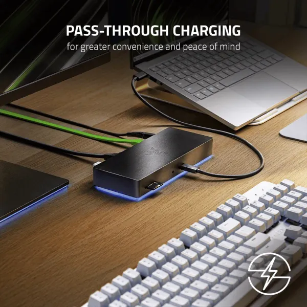 Razer Thunderbolt 4 Dock Chroma - Power & Connectivity Redefined