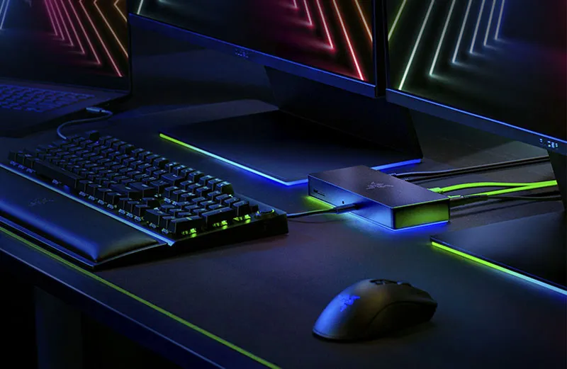 Razer Thunderbolt 4 Dock Chroma - Power & Connectivity Redefined