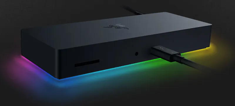 Razer Thunderbolt 4 Dock Chroma - Power & Connectivity Redefined