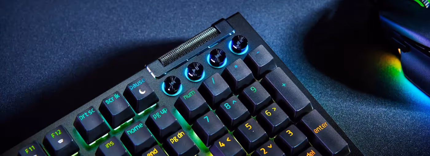 Multi-function roller and dedicated media control buttons for easy adjustment