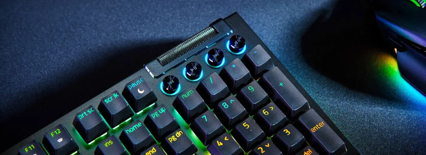 Multi-function roller and dedicated media control buttons for easy adjustment