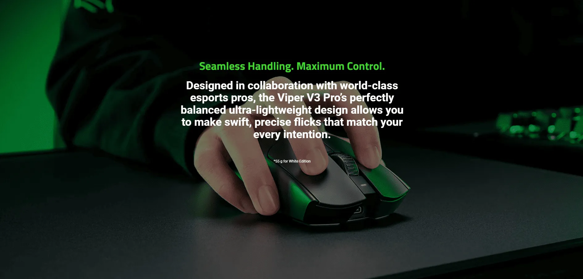 Razer Viper V3 Pro SE Wireless Gaming Mouse — 54g, 35K DPI | Evetech