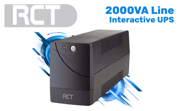 RCT 2000VA Line Interactive UPS with AVR - image 1 RCT 2000VA Line Interactive UPS with AVR - image 1