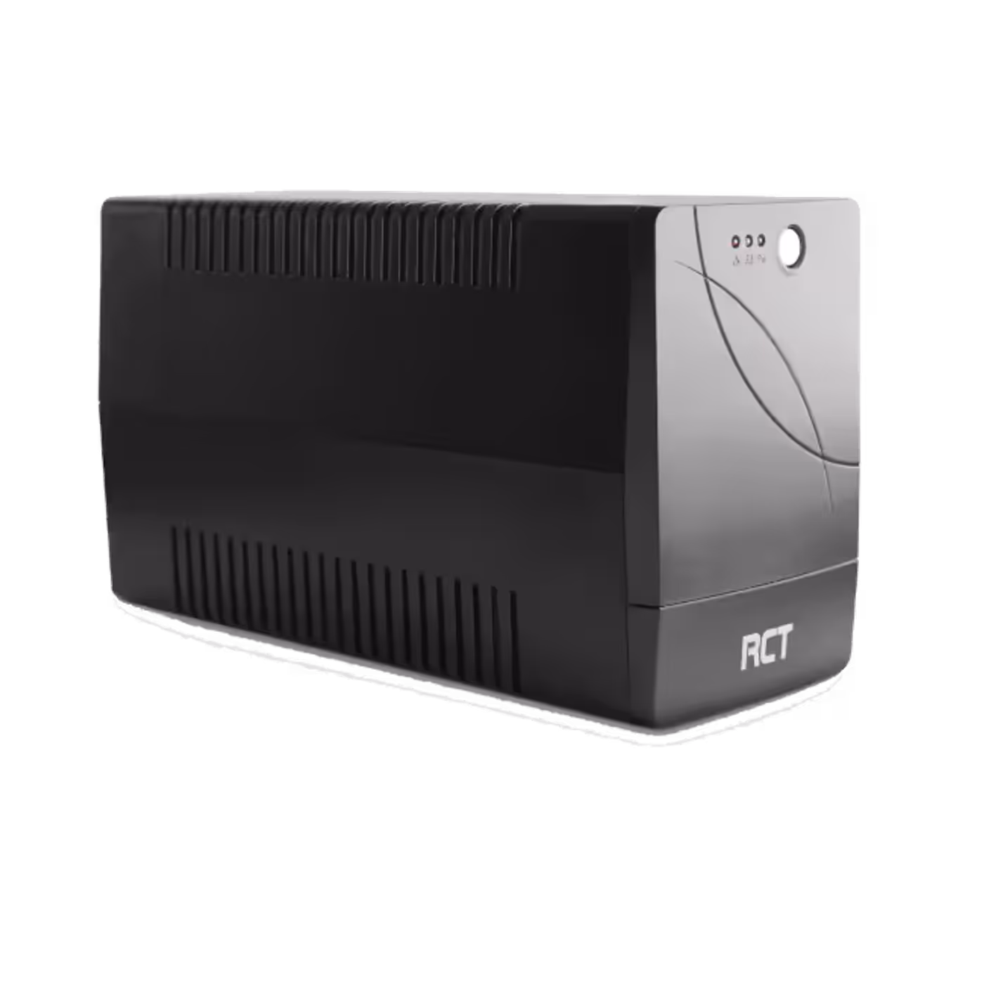 RCT-2000VAS UPS featuring an integrated LED status display screen