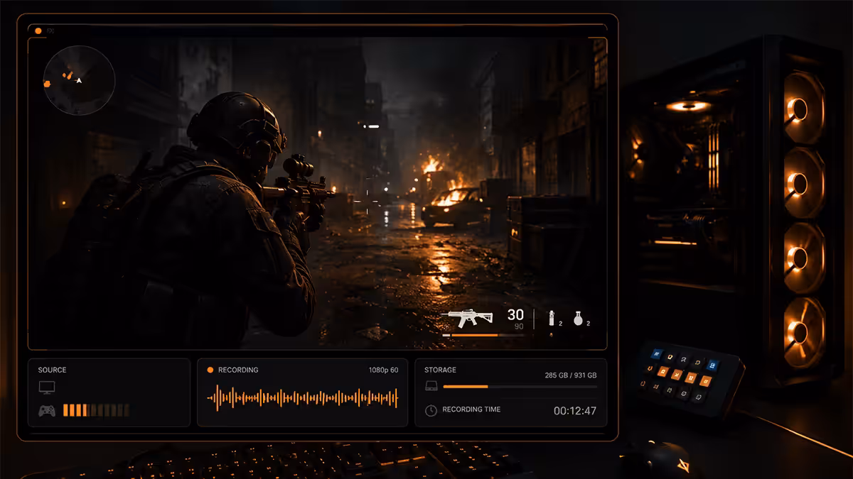 Record gameplay on PC