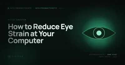 How to Reduce Eye Strain at Your Computer — 20-20-20 + Setup Guide (South Africa, 2026)