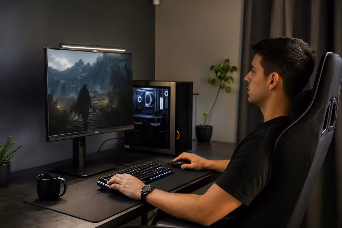 Reduce Eye Strain Gaming